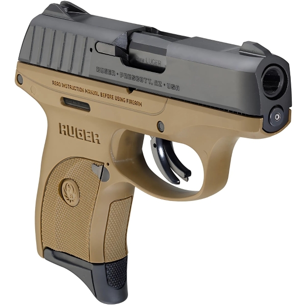 Pistolet Ruger EC9s kal. 9x19mm Black/FDE